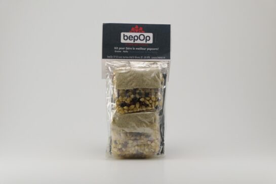 Kit à popcorn – Sel aux herbes – Emballage double