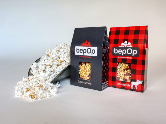 Kit à popcorn – Sucre cannelle – Emballage simple